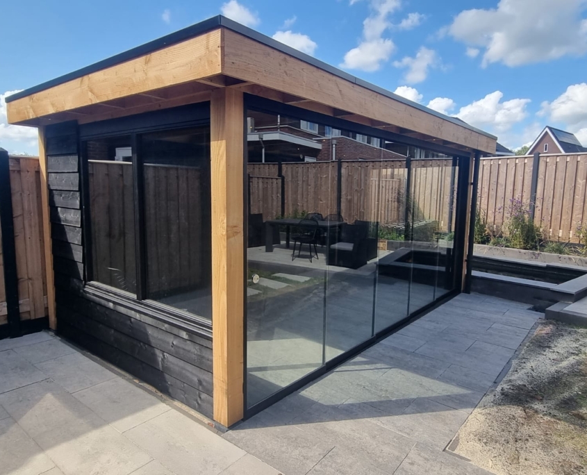 Houten overkapping - Brouwer4U